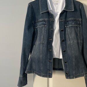 White House Black Market Dark Denim Jacket